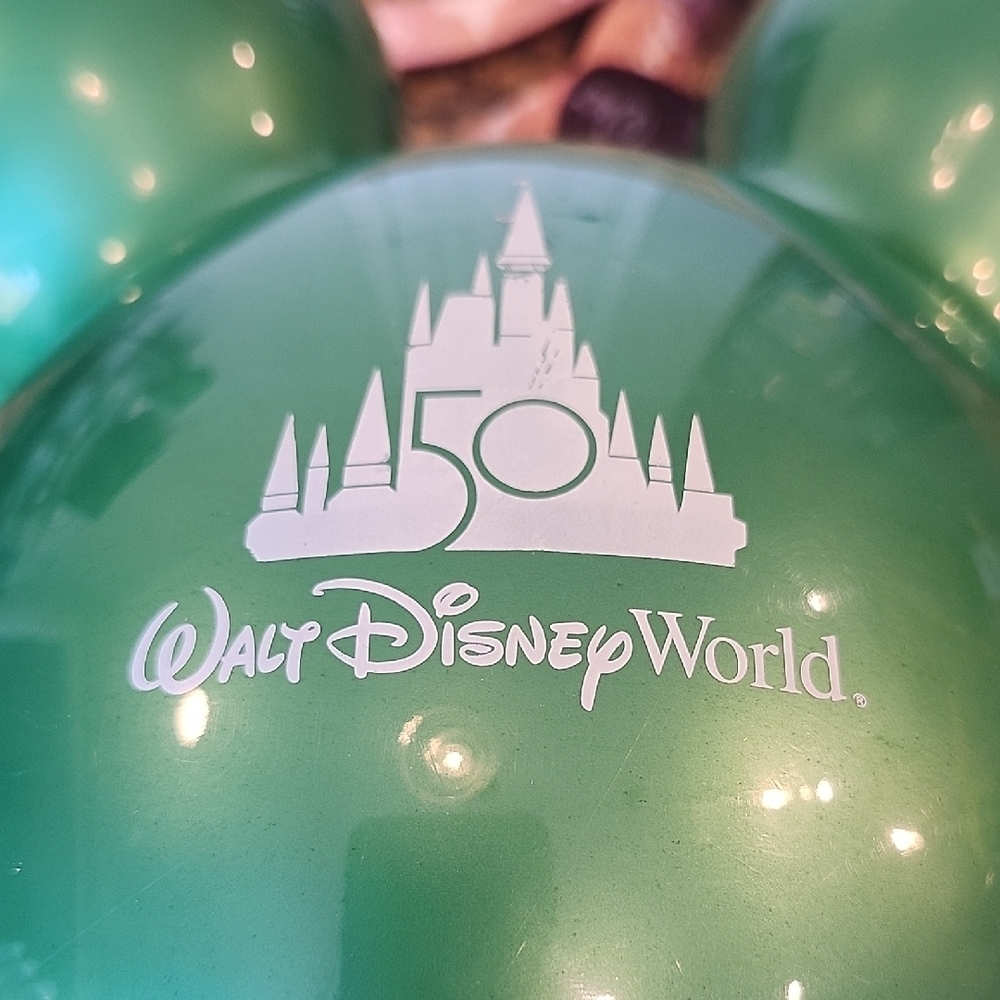 Disney World Green Mickey Balloon Popcorn Bucket - Picture 5 of 5
